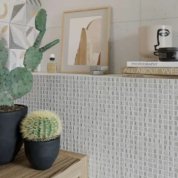 Изображение товара Керамическая плитка Unitile Supreme 250х600 мм grey mosaic 02 для стен Изображение товара Керамическая плитка Unitile Supreme 250х600 мм grey mosaic 02 для стен