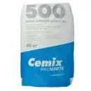 Цемент ЦЕМ I 52,5Н (ПЦБ 1-500 Д0) Cemix белый 40кг_2