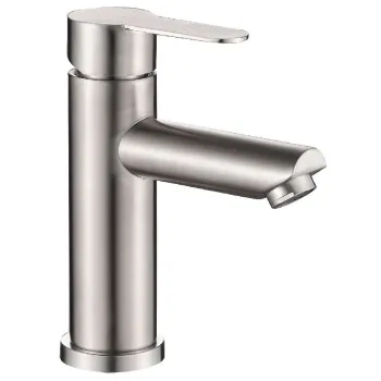 Изображение товара Смеситель для раковины Haiba HB10801 однорычажный хромированный Изображение товара Смеситель для раковины Haiba HB10801 однорычажный хромированный