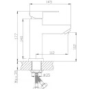 Смеситель для раковины Haiba хром HB10801_2