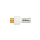 МП-Пресс Муфта Henco НР 16х1/2" белая PVDF_2