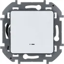 Механизм выключателя 1-клавишный с подсветкой Legrand Inspiria, белый_1