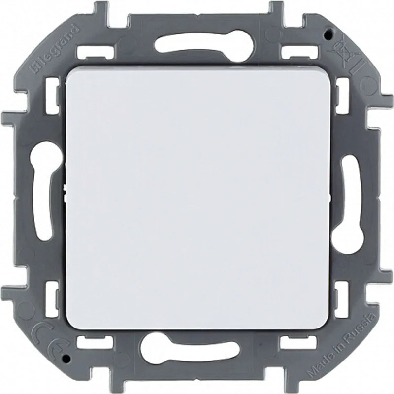 Механизм переключателя 1-клавишный Legrand Inspiria, белый_1
