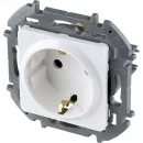 Механизм розетки 1-местный Legrand Inspiria, белый_2