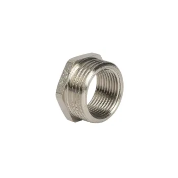 Изображение товара Футорка ВР-НР 3/4х1 HLV для водопровода латунь Изображение товара Футорка ВР-НР 3/4х1 HLV для водопровода латунь