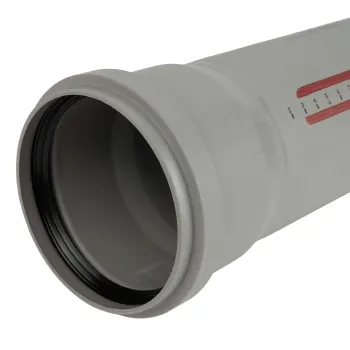 Изображение товара Канализационная труба Ostendorf 90 мм 2000 мм для внутренней канализации Изображение товара Канализационная труба Ostendorf 90 мм 2000 мм для внутренней канализации