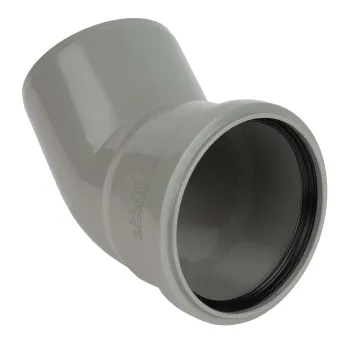 Изображение товара Отвод канализационный 90мм 45° Ostendorf для внутренней канализации Изображение товара Отвод канализационный 90мм 45° Ostendorf для внутренней канализации