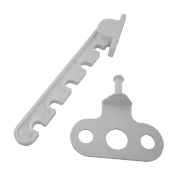 Изображение товара Ограничитель открывания пластикового окна белый 1шт надежное устройство Изображение товара Ограничитель открывания пластикового окна белый 1шт надежное устройство