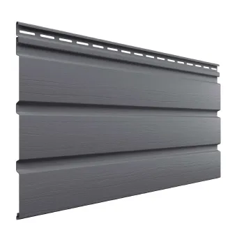 Изображение товара Софит без перфорации Технониколь Оптима бруния 3 м для фасада, ПВХ, серый Изображение товара Софит без перфорации Технониколь Оптима бруния 3 м для фасада, ПВХ, серый