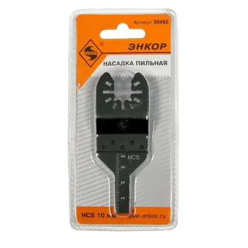 Изображение товара Полотно пильное по дереву для МФУ Энкор 10мм Изображение товара Полотно пильное по дереву для МФУ Энкор 10мм