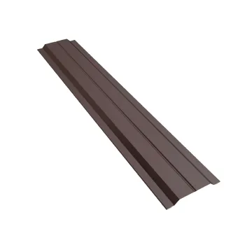 Металлоштакетник ТР-П 90 двусторонний RAL 8017 коричневый, 1,5 м