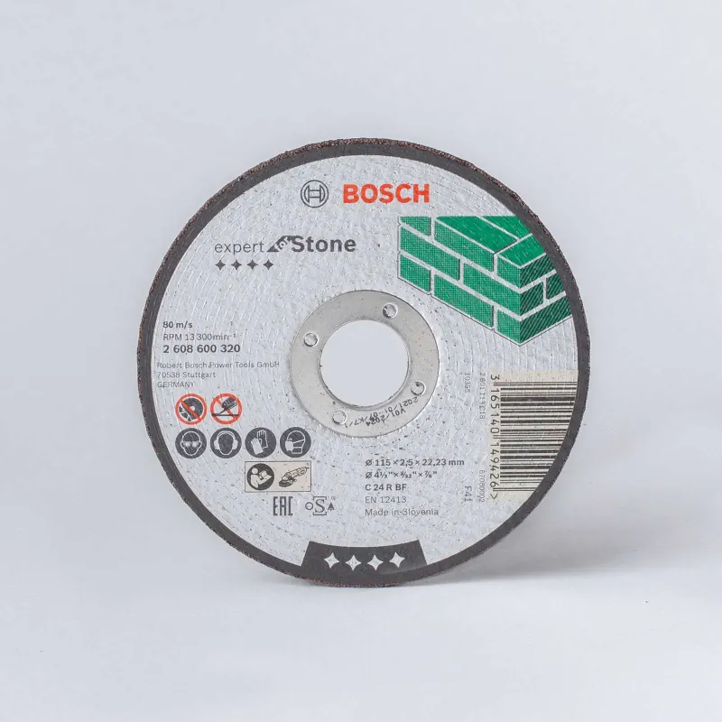 Круг по камню отрезной 115х2,5х22,23 мм Bosch_1