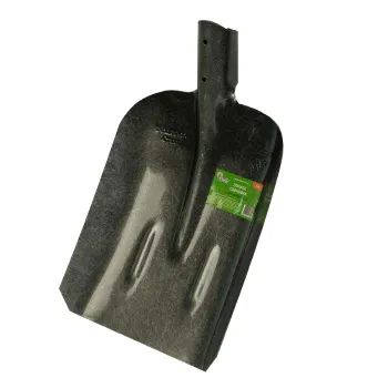 Изображение товара Совковая лопата без черенка из рельсовой стали 275 мм Изображение товара Совковая лопата без черенка из рельсовой стали 275 мм