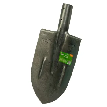 Изображение товара Штыковая лопата из рельсовой стали без черенка 280 мм для земляных работ Изображение товара Штыковая лопата из рельсовой стали без черенка 280 мм для земляных работ