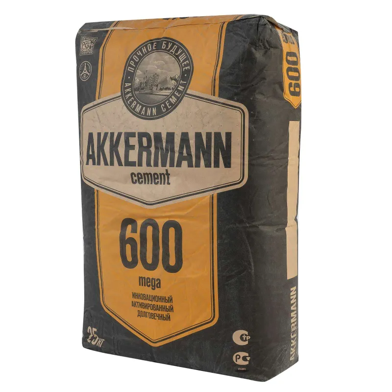 Цемент ЦЕМ I 52,5Н (ПЦ-600 Д0) Akkermann мега 25кг_1