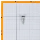 Саморез с прессшайбой шило 4,2х25мм серый графит (RAL 7024)_4