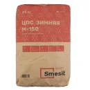Смесь цементно-песчаная М150 Smesit зимняя -15°С 25кг_2