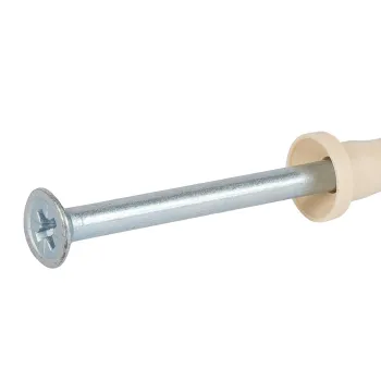 Изображение товара Дюбель-гвоздь нейлоновая цилиндрическая манжета 8x120 мм 2 шт Изображение товара Дюбель-гвоздь нейлоновая цилиндрическая манжета 8x120 мм 2 шт