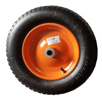 Изображение товара Колесо для двухколесной тачки 360 мм d20 мм пневматическое Вихрь Изображение товара Колесо для двухколесной тачки 360 мм d20 мм пневматическое Вихрь