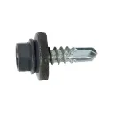 Саморез кровельный 5,5х19мм серый графит (RAL 7024) 300шт_2