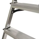 Стремянка алюминиевая 5 ступеней с органайзером 1,05м Krause Safety_3