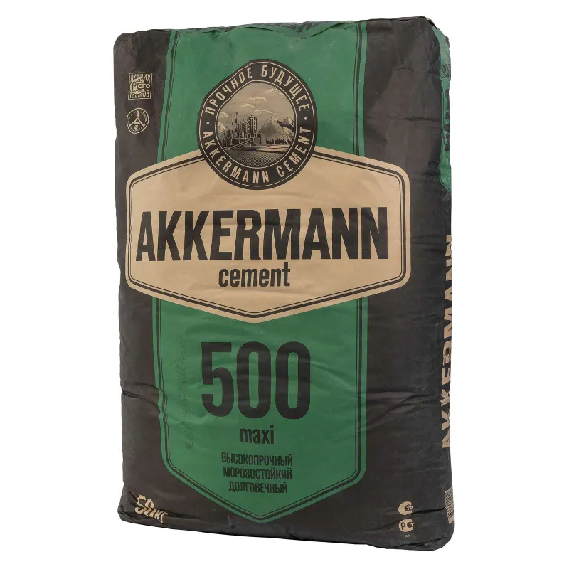 Цемент ЦЕМ II А-И 42,5Н (ПЦ-500 Д20) Akkermann макси 50кг_1