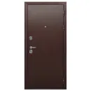 Дверь входная металлическая Ferroni медный антик/темный кипарис 860 мм левая_1
