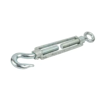 Изображение товара Талреп крюк-кольцо М12 DIN 1480 цинк SteelRex для натяжения цепей и тросов Изображение товара Талреп крюк-кольцо М12 DIN 1480 цинк SteelRex для натяжения цепей и тросов