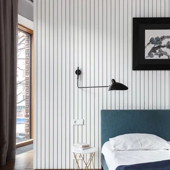 Изображение товара Интерьерная рейка Stella Бриона 2700х16х40 мм Дуб Санремо белый для стен и зонирования Изображение товара Интерьерная рейка Stella Бриона 2700х16х40 мм Дуб Санремо белый для стен и зонирования