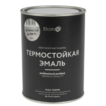 Изображение товара Термостойкая эмаль Elcon Max Therm для печей и котлов Изображение товара Термостойкая эмаль Elcon Max Therm для печей и котлов
