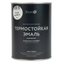 Эмаль термостойкая Elcon белая (до +700°С) матовая 0,8кг_2