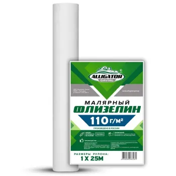 Изображение товара Холст флизелиновый Gavial 110 гр 1х25 м Изображение товара Холст флизелиновый Gavial 110 гр 1х25 м