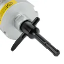 Коронка алмазная по бетону Hilberg Laser 72х60 4хM16 SDS+ с центрирующим сверлом_3
