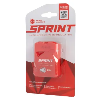 Изображение товара Нить для герметизации резьбы Sprint 25 м высокая прочность и удобство Изображение товара Нить для герметизации резьбы Sprint 25 м высокая прочность и удобство