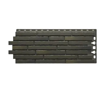 Изображение товара Панель фасадная Docke Klinker атакама 998х406 мм рельефная серый полипропилен Изображение товара Панель фасадная Docke Klinker атакама 998х406 мм рельефная серый полипропилен