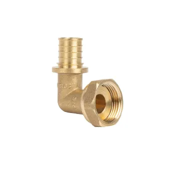 Изображение товара Угольник с накидной гайкой 20х3/4 аксиальный RTP латунь Изображение товара Угольник с накидной гайкой 20х3/4 аксиальный RTP латунь