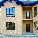 Покрытие декоративное АМК 995х1250мм №100 кирпич бежевый 0,9м²_5
