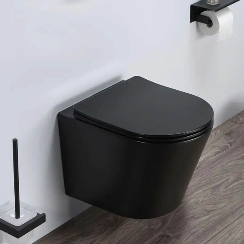 Унитаз подвесной Comforty 105MB черный матовый_1