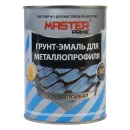 Грунт-эмаль для металлопрофиля Master Prime графитовый серый RAL 7024 0,9 кг_2