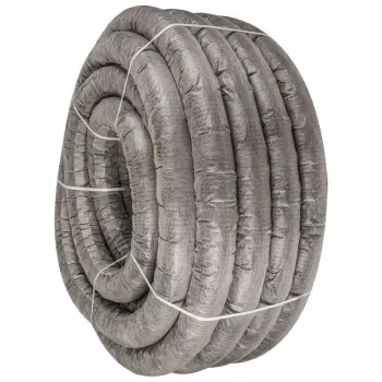 Изображение товара Гофрированная дренажная труба ПНД 160мм 50м SN4 перфорированная Изображение товара Гофрированная дренажная труба ПНД 160мм 50м SN4 перфорированная