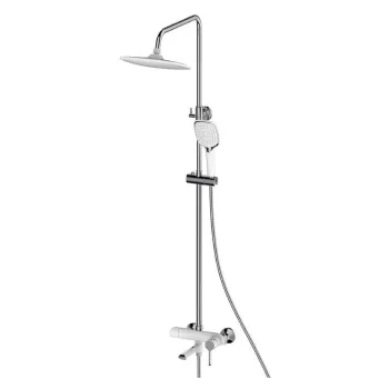 Изображение товара Душевая система Haiba HB24805-8 с тропическим душем и однорычажным смесителем Изображение товара Душевая система Haiba HB24805-8 с тропическим душем и однорычажным смесителем