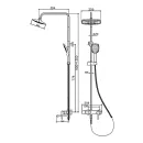 Душевая система Haiba HB24805-8 белый_2