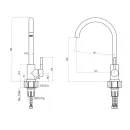 Смеситель для кухни Haiba HB70304-3_2
