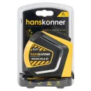 Рулетка 8мх27мм автостоп, магнитный зацеп, двухсторонняя лента Hanskonner_5
