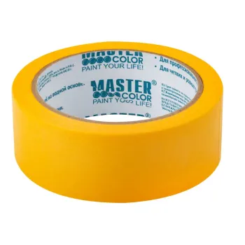Изображение товара Малярная лента 48мм х 25м рисовая бумага золотистая Master Color Изображение товара Малярная лента 48мм х 25м рисовая бумага золотистая Master Color