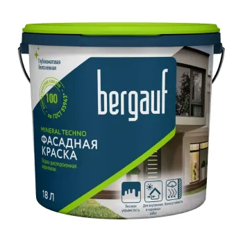 Краска Bergauf Mineral Techno U база С 18 л