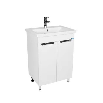 Изображение товара Тумба напольная Viant Лима 60 с раковиной Cersanit Como 60 белый Изображение товара Тумба напольная Viant Лима 60 с раковиной Cersanit Como 60 белый