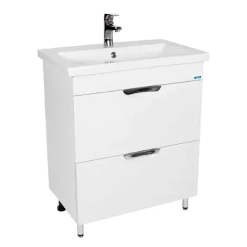 Изображение товара Тумба напольная Viant Лима 70 с раковиной Cersanit Como 70 белая Изображение товара Тумба напольная Viant Лима 70 с раковиной Cersanit Como 70 белая