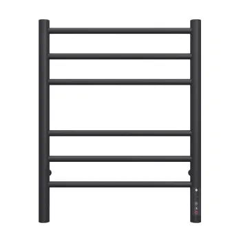 Изображение товара Электрический полотенцесушитель Terminus Аврора П6 450х600 черный матовый Изображение товара Электрический полотенцесушитель Terminus Аврора П6 450х600 черный матовый