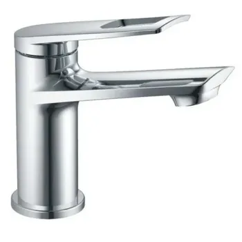 Изображение товара Смеситель однорычажный Haiba HB10595 для раковины в хроме Изображение товара Смеситель однорычажный Haiba HB10595 для раковины в хроме